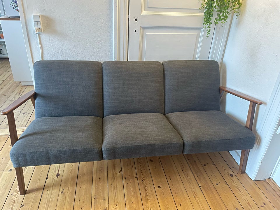 Sofa, polyester, 3 pers.