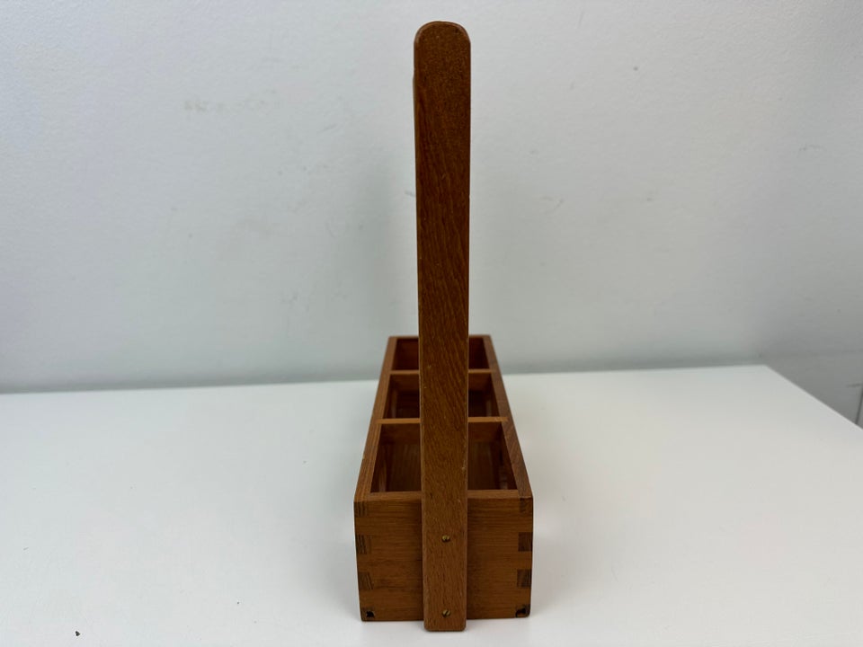 Retro flaskeholder / opsats i teak