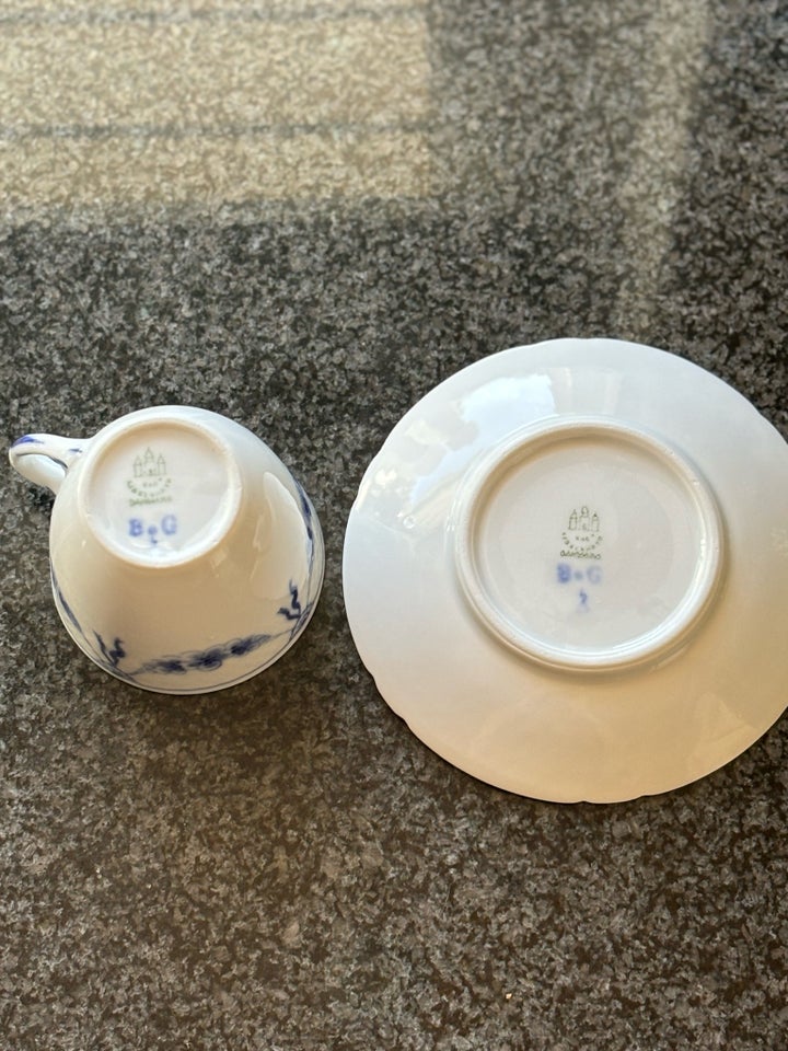 Porcelæn Kaffekop og underkop