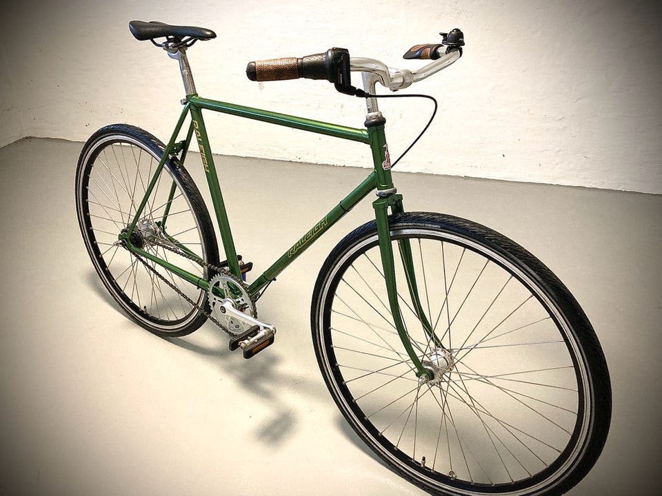 Herrecykel, Raleigh, 56 cm stel