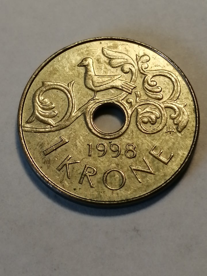 Skandinavien, mønter, 1 krone