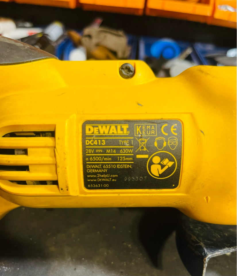 Vinkelsliber DeWalt