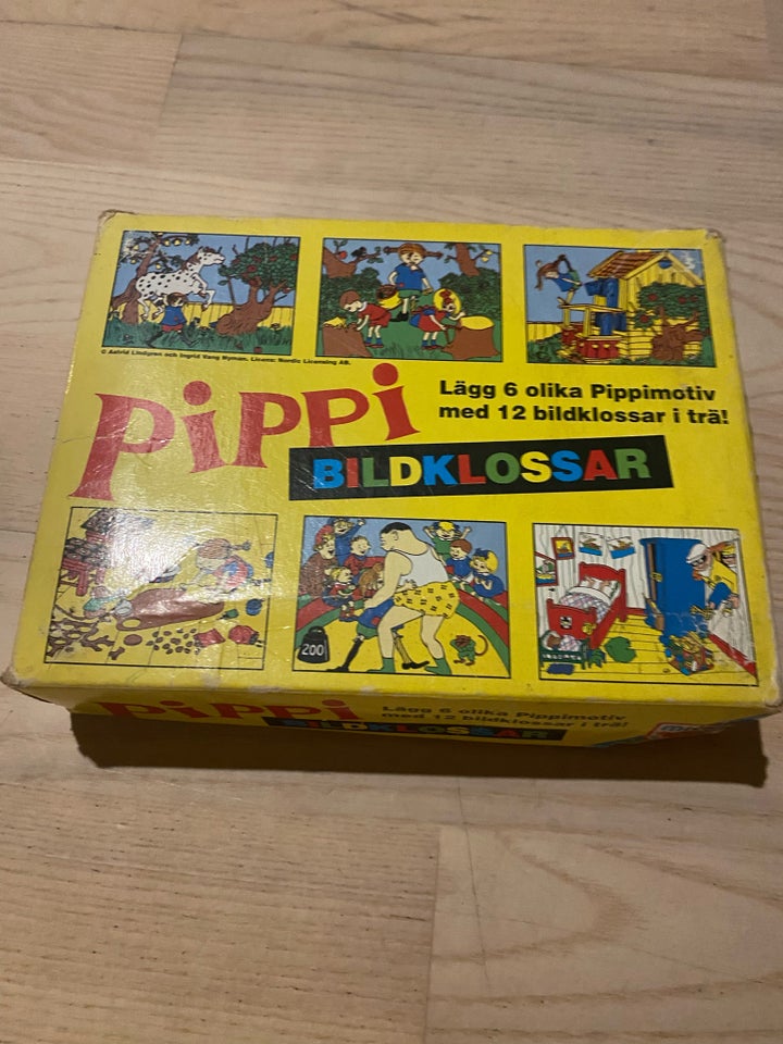 Pippi Langstrømpe, Puslespil med