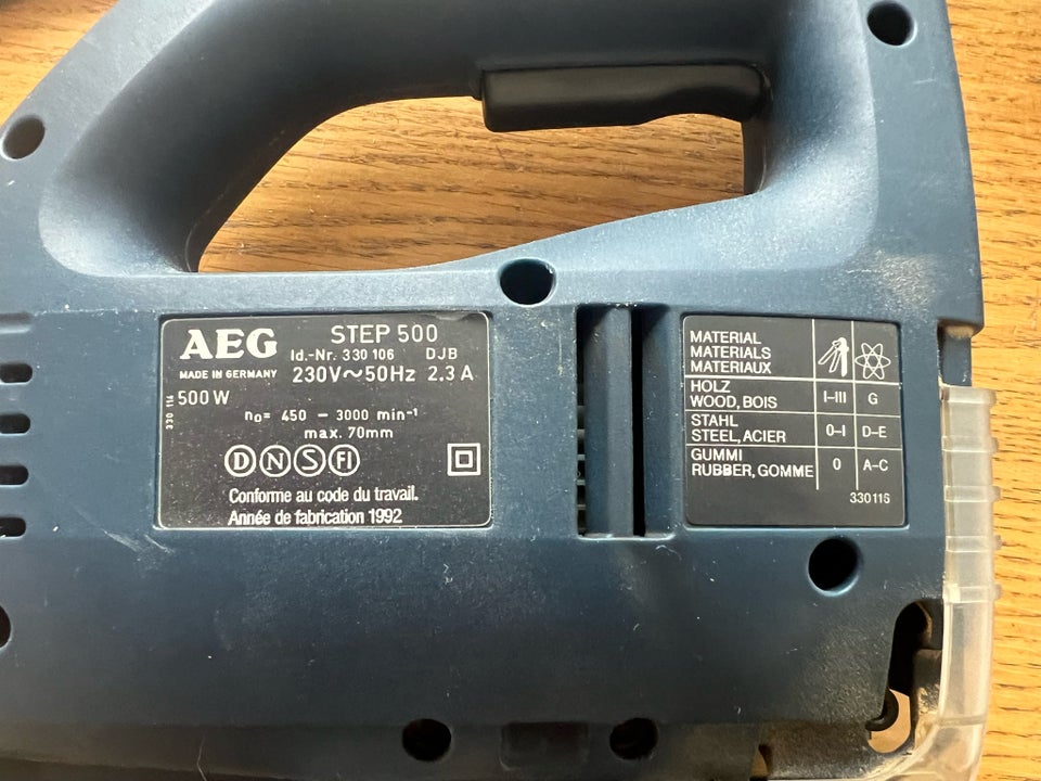 Stiksav AEG STEP 500