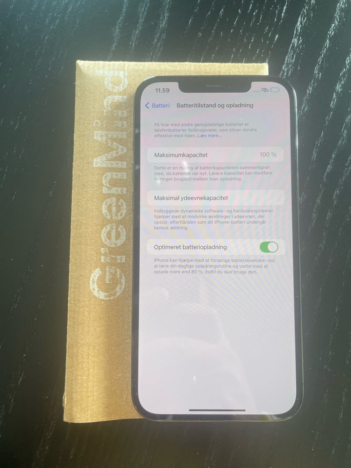 iPhone 12 Pro Max 128 GB grå