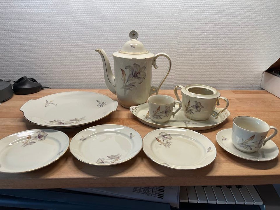 Porcelæn Kaffestel Ukendt antik