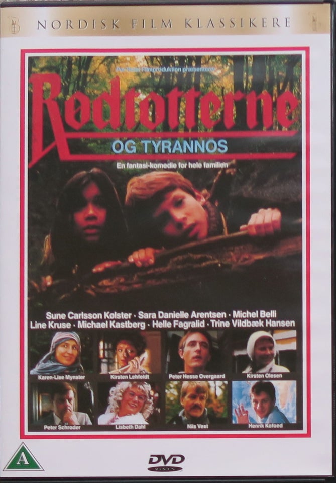 Rødtotterne og Tyrannos, DVD,