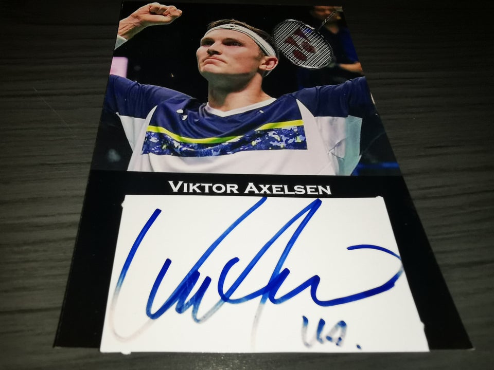 Autografer, Viktor Axelsen