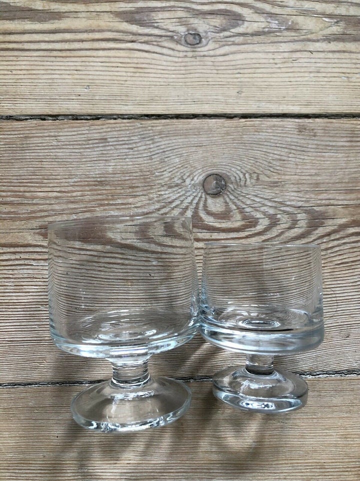 Glas Sherry og snapseglas Stup