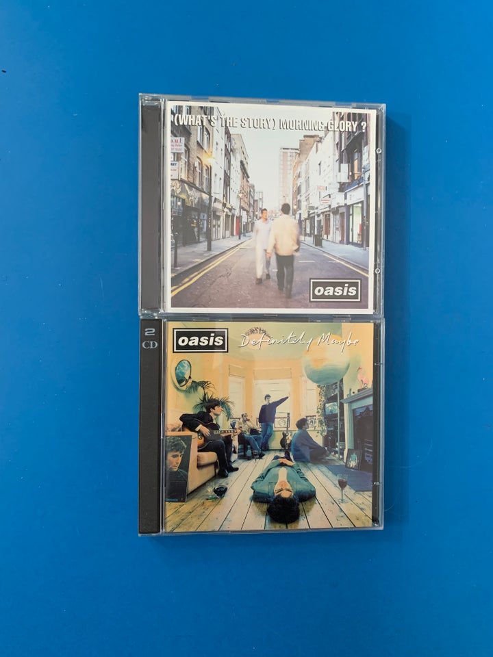 OASIS: 2 CD ALBUMS, rock