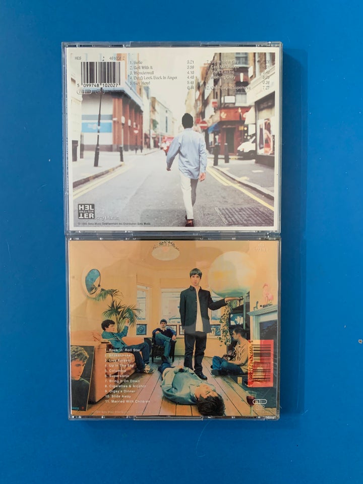 OASIS: 2 CD ALBUMS, rock