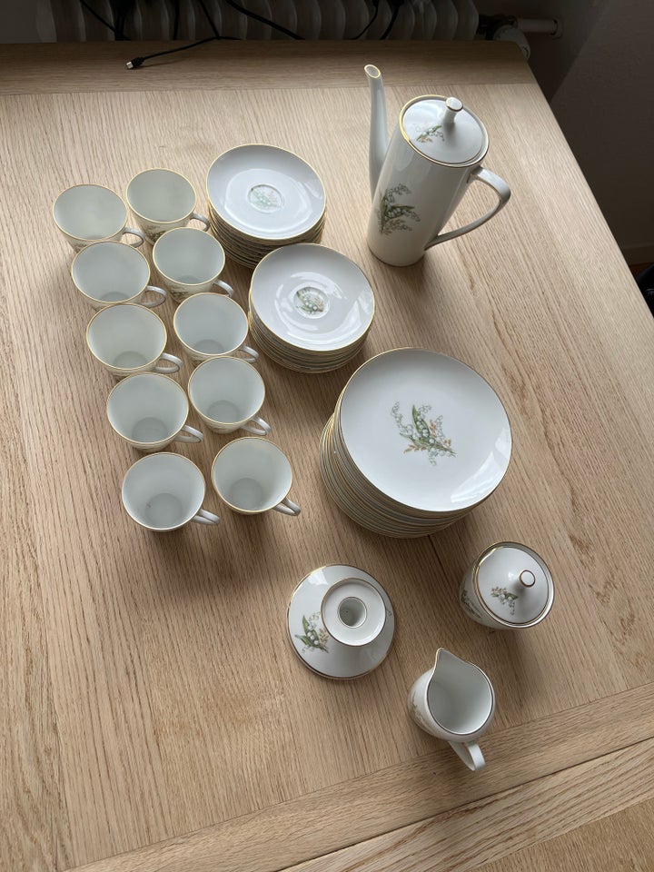 Porcelæn Kaffestel