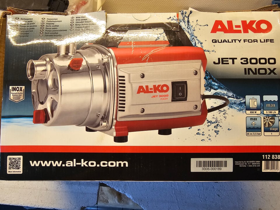 AL-KO JET 3000 INOX Classic