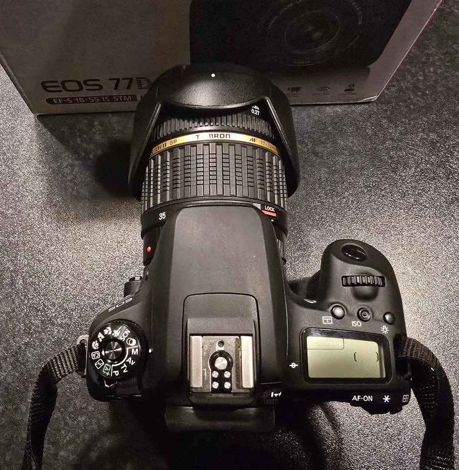 Canon, EOS 77D, spejlrefleks