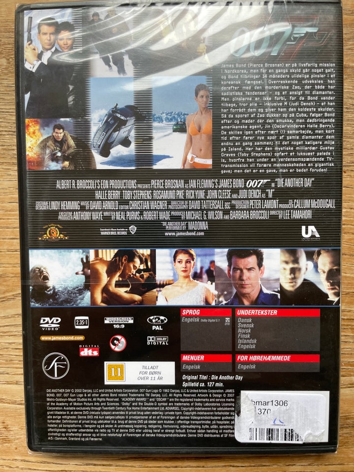 007 - Die Another Day, DVD, action