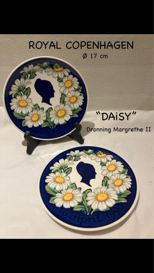 Daisy platter, Royal Copenhagen