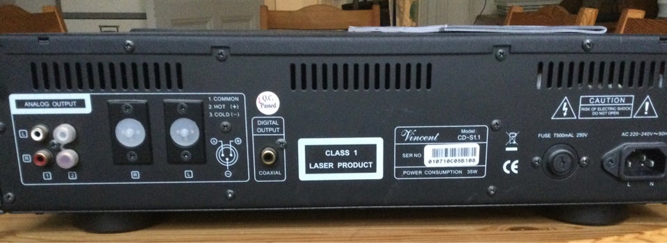 Audiofil hybrid cd-afspiller