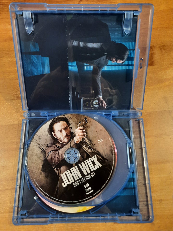 John Wick Chapter 1-3, Blu-ray,