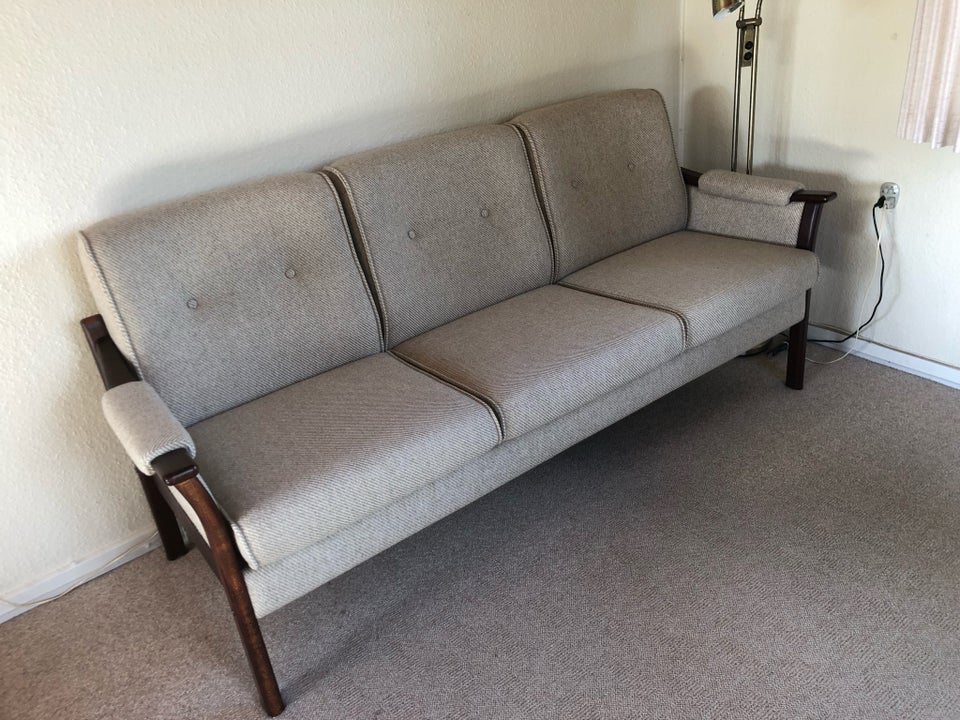 Sofa, uld, 3 pers.