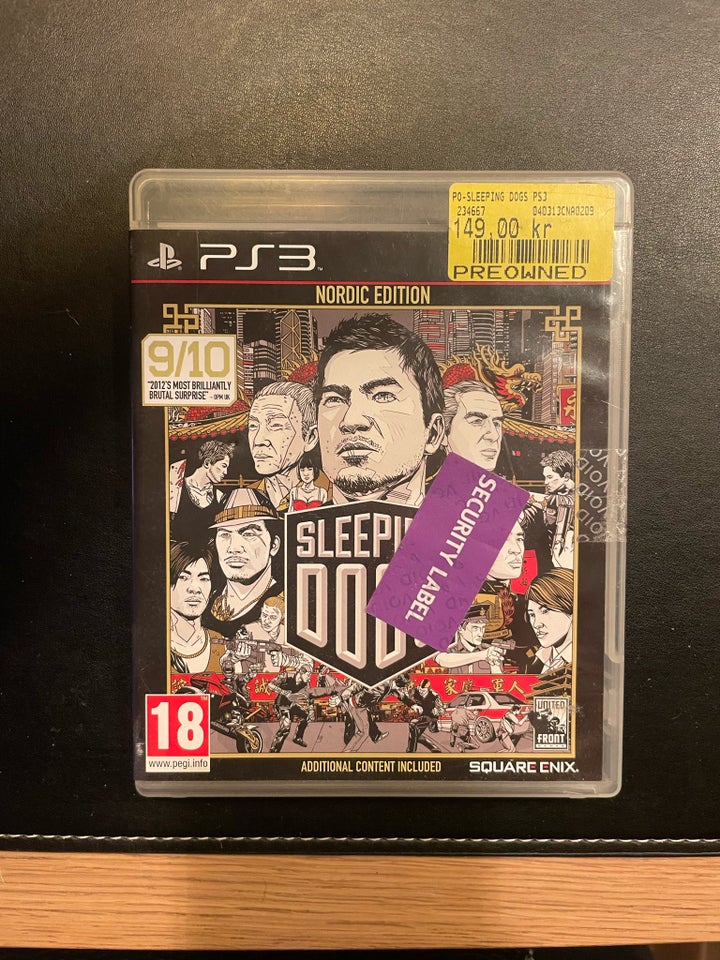 Sleeping dogs, PS3