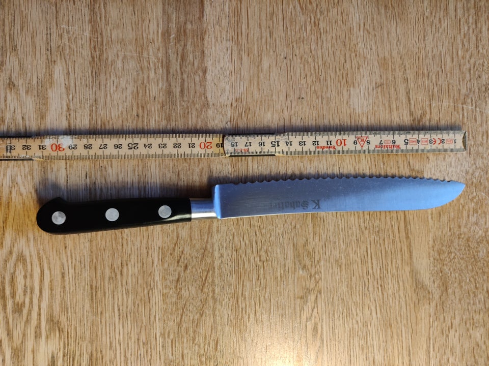 K Sabatier brød kniv