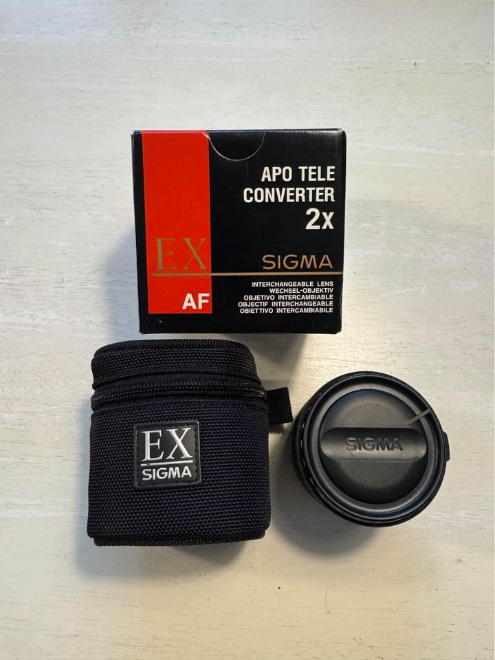 ex apo teleconverter 2X dg AF,