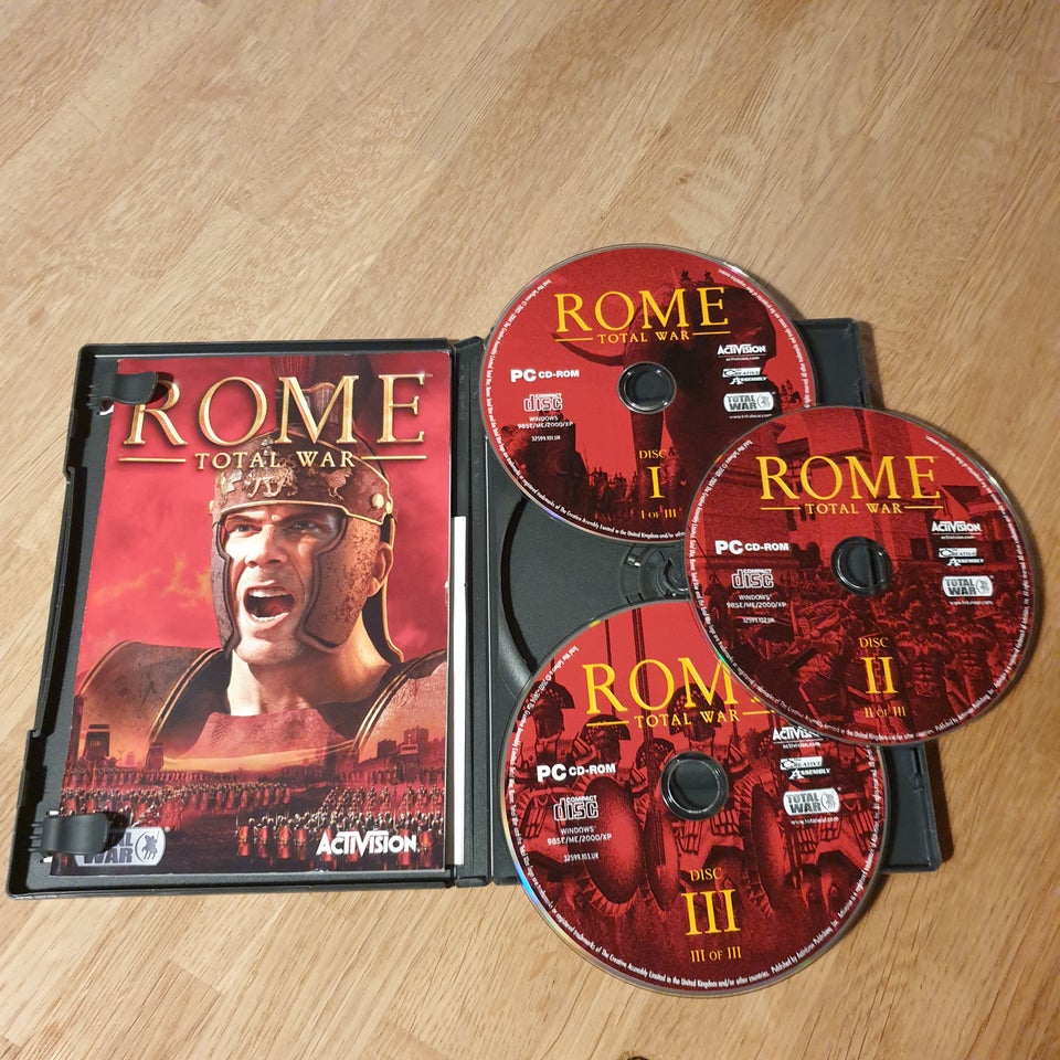 ROME - TOTAL WAR (Box-set med 3