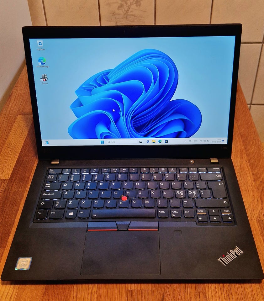 Lenovo T490, i5-8265U GHz, 8 GB ram