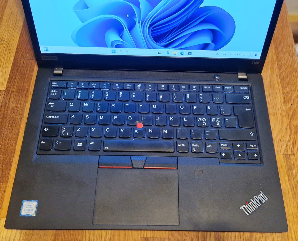 Lenovo T490, i5-8265U GHz, 8 GB ram