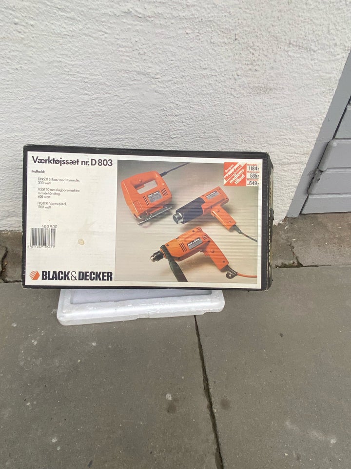 Boremaskine, BlackDecker