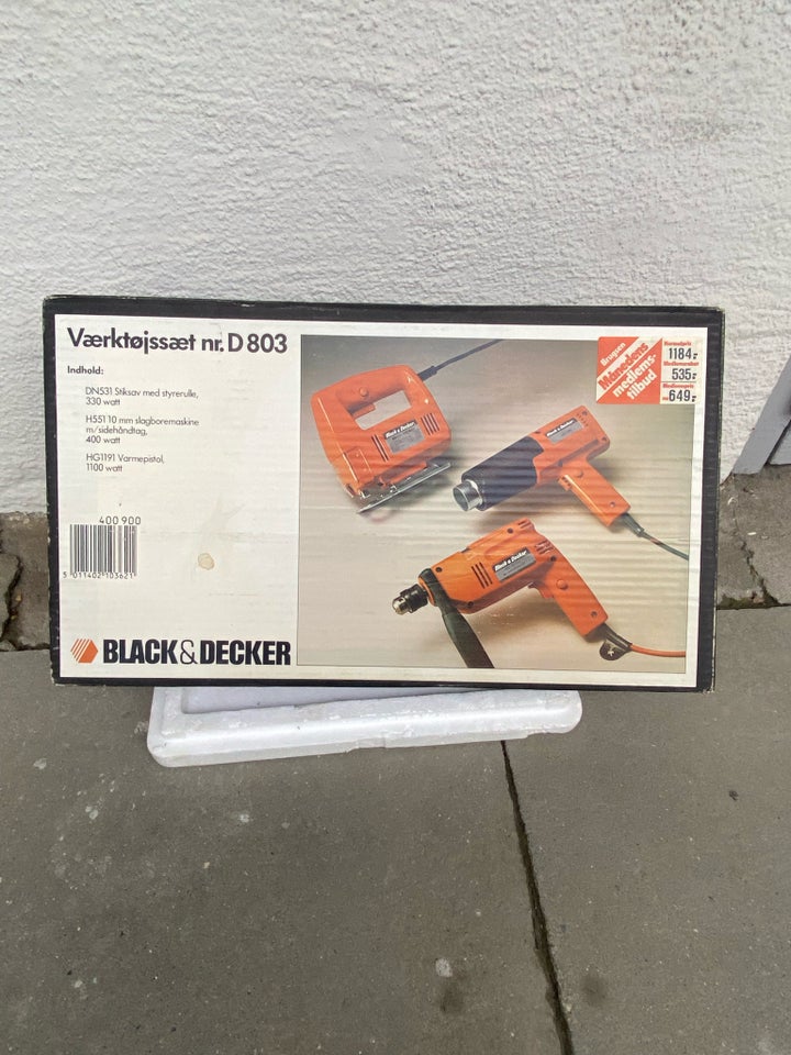 Boremaskine, BlackDecker