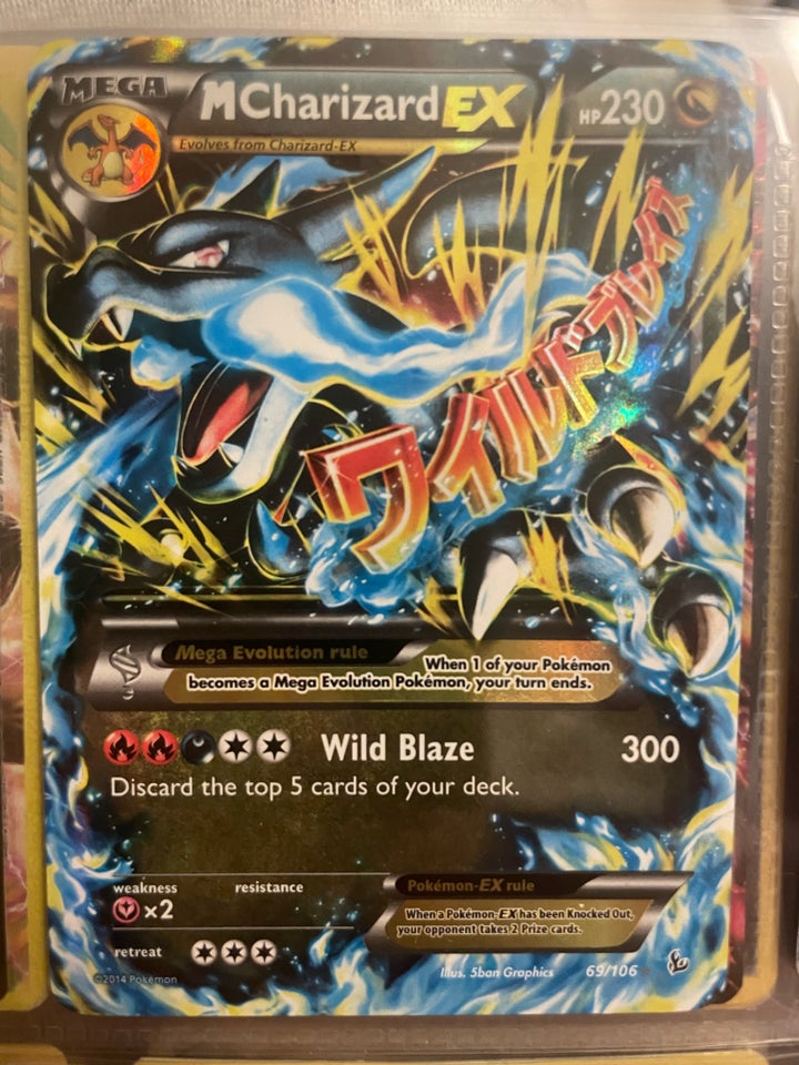 Samlekort, Mega charizard ex