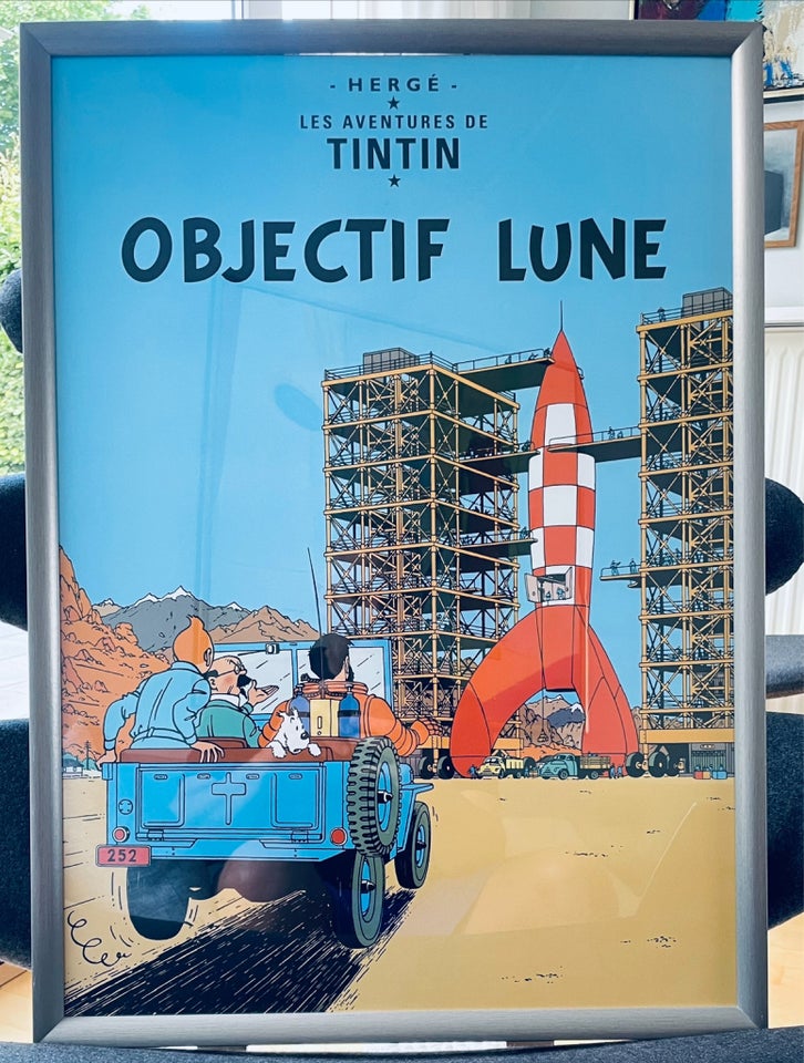 Plakat Hergé motiv: Tintin ‘s