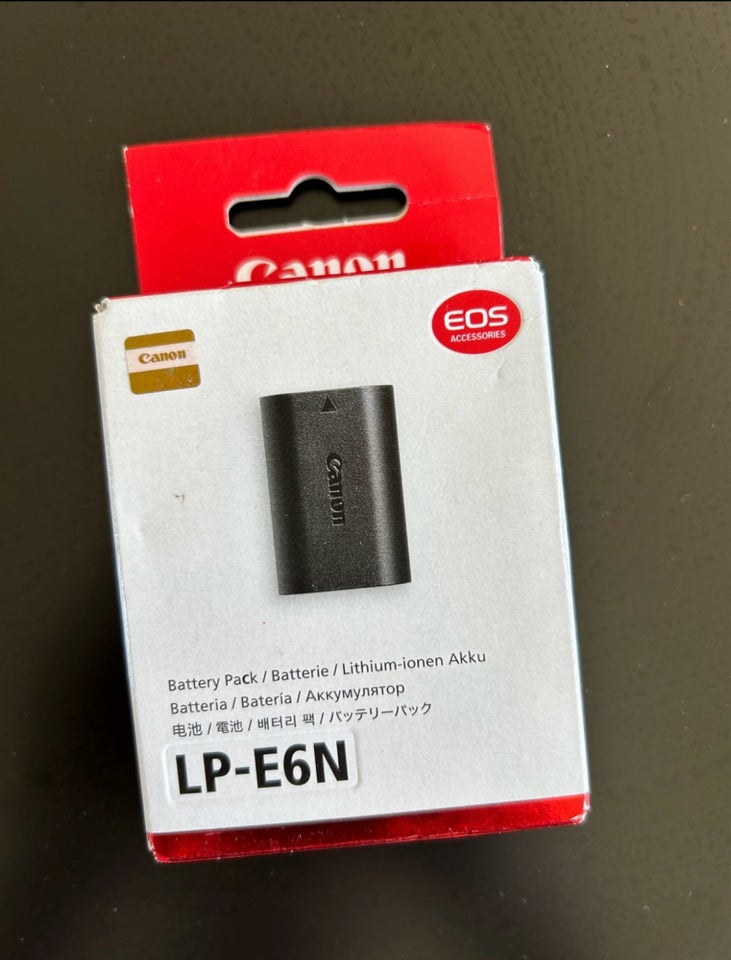 LP-E6N batteri, Canon, LP-E6N