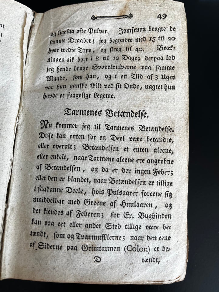 Bøger og blade, Gammel bog fra 1778