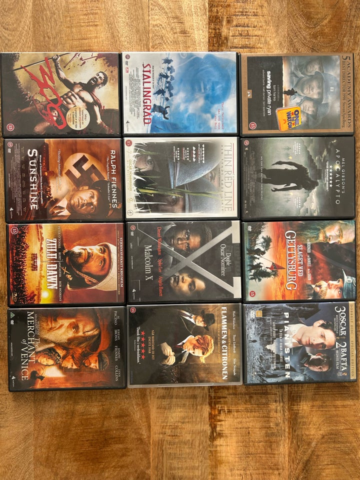 Dvd-lot, instruktør Forskellige,