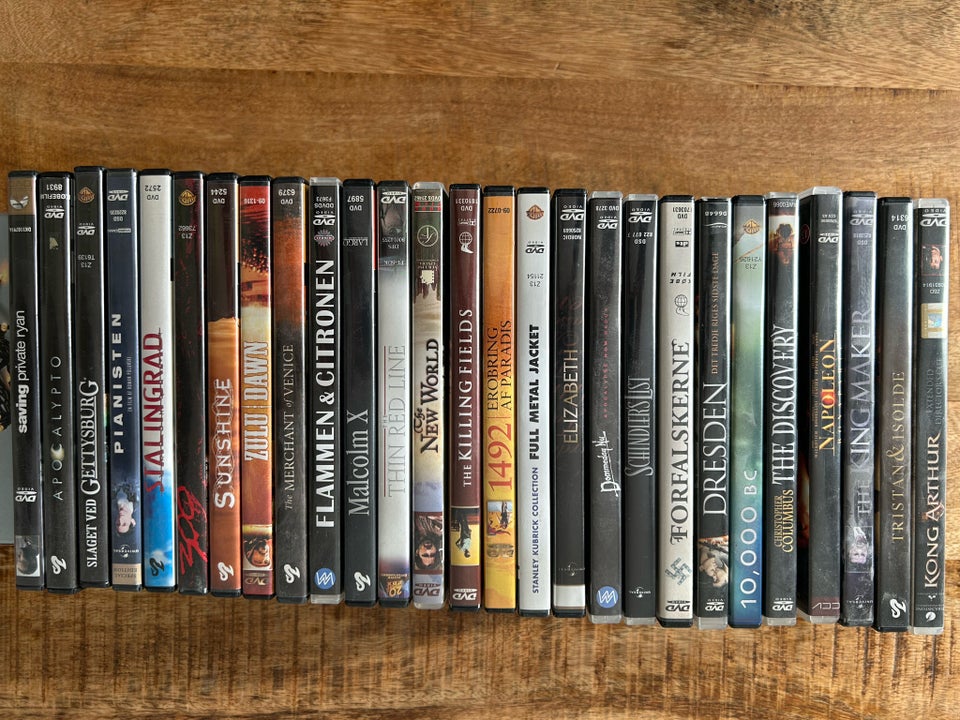 Dvd-lot, instruktør Forskellige,