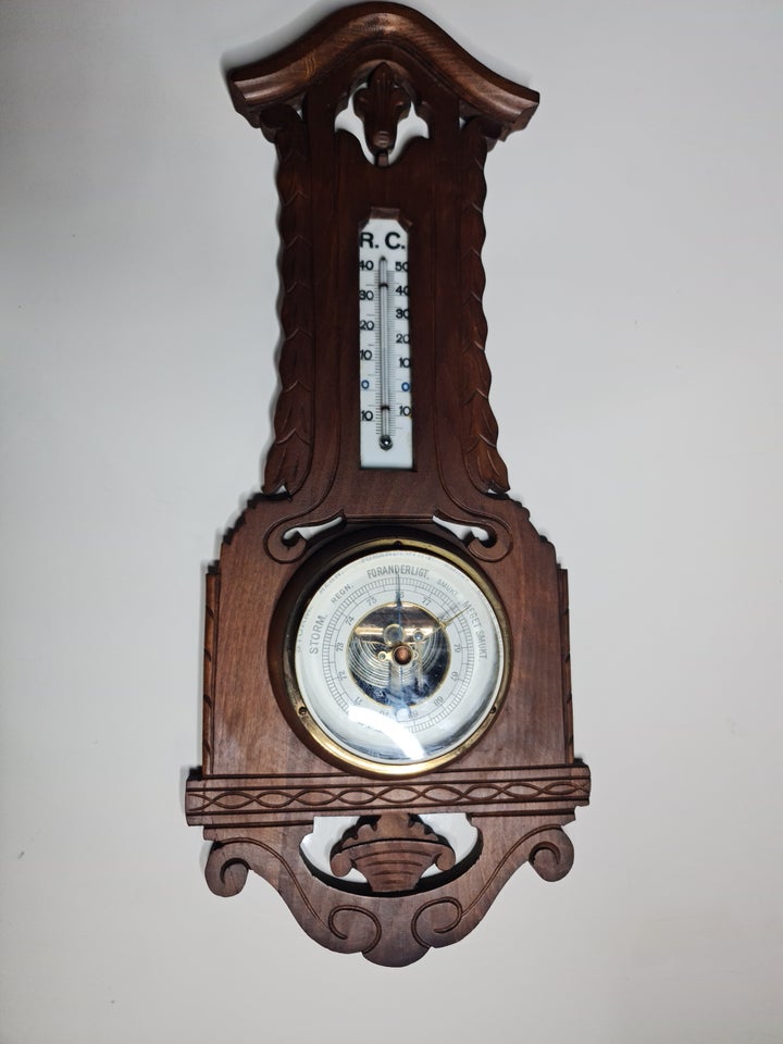 Barometer og termometer