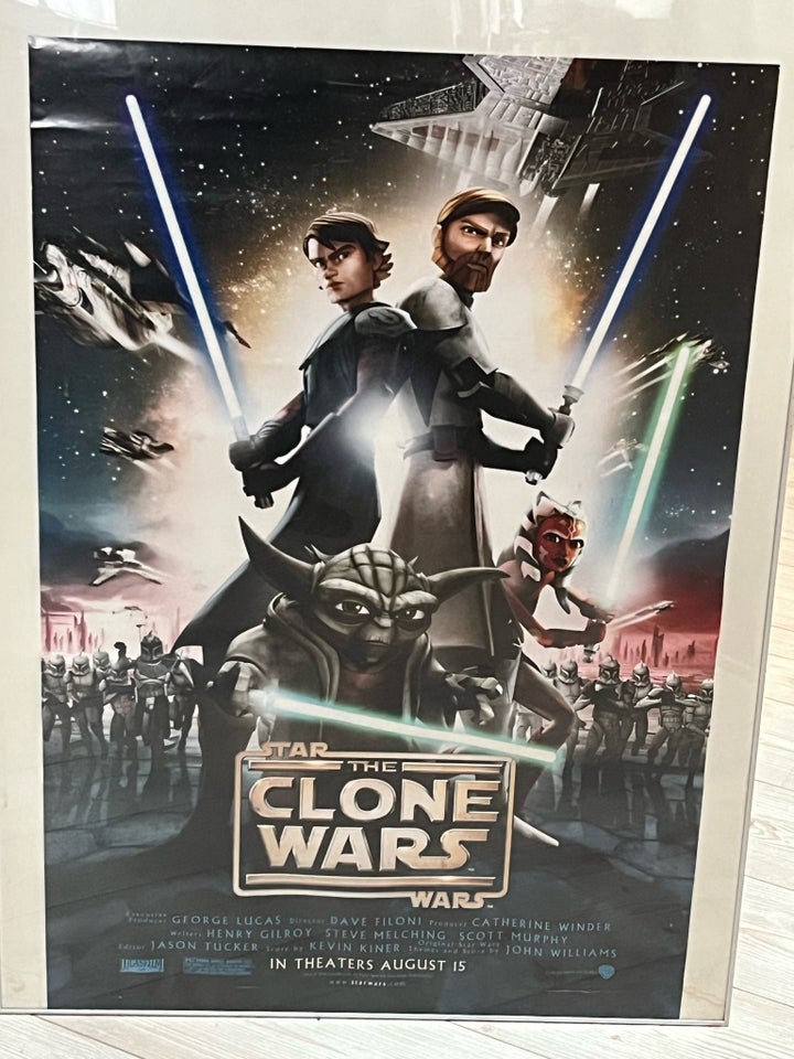 Film plakat  motiv: Star Wars Clone