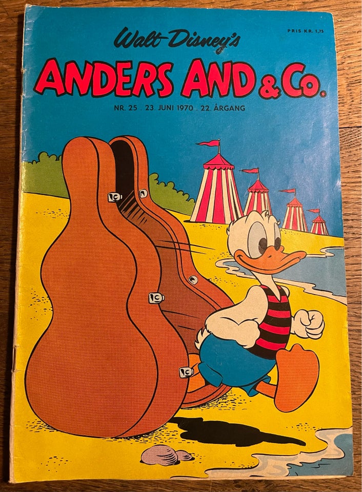 Anders And 1970 nr. 25, Walt Disney,