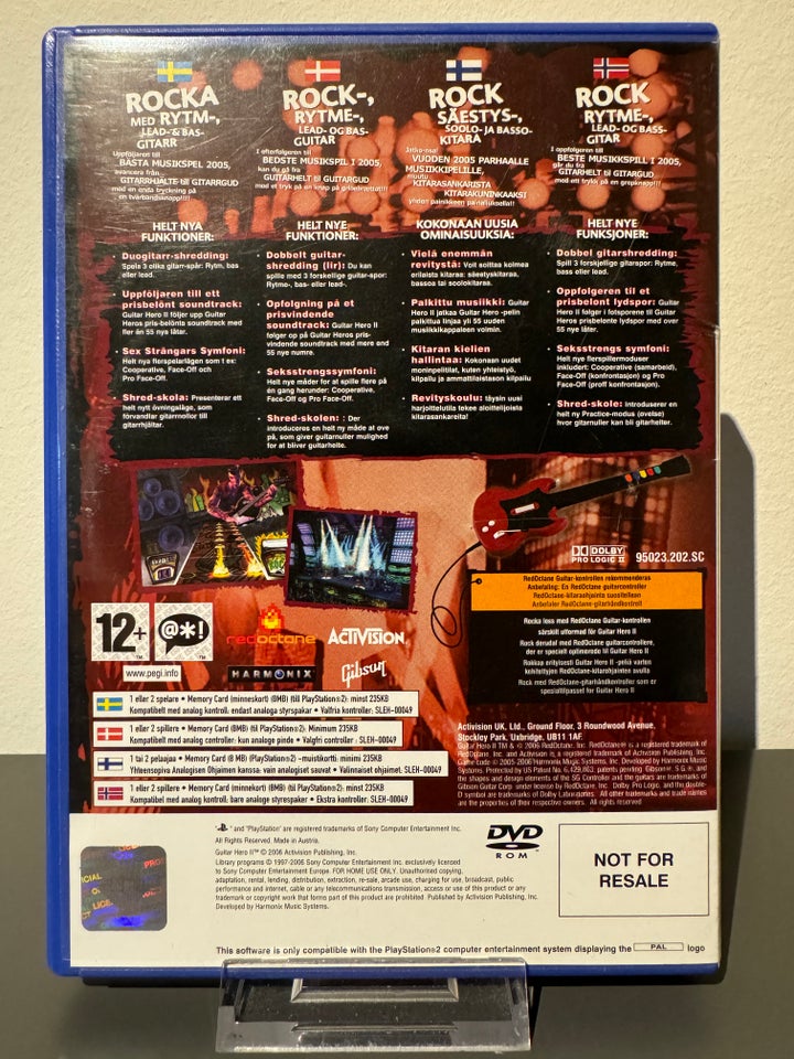Guitar Hero II PS2 anden genre