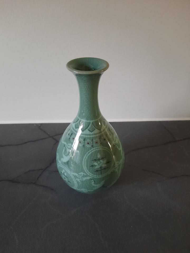 Porcelæn Vase Celadon