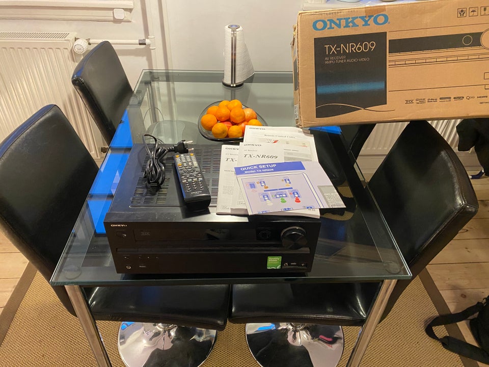 Receiver, Onkyo, TX-NR609