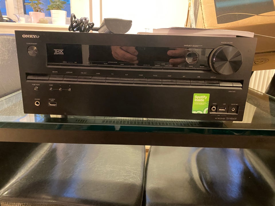 Receiver, Onkyo, TX-NR609