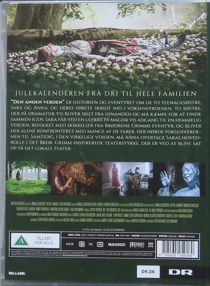 Den anden verden, DVD, familiefilm