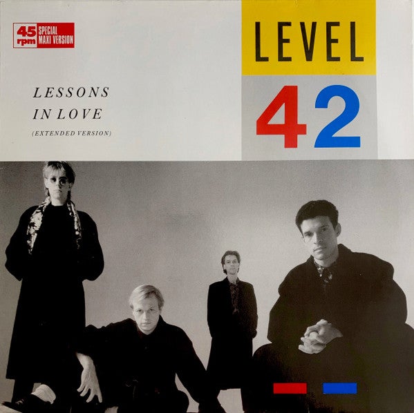 Maxi-single 12" Level 42 Lessons