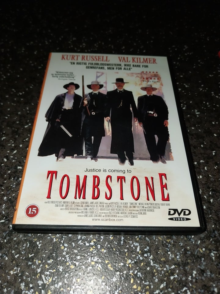 TOMBSTONE, DVD, western