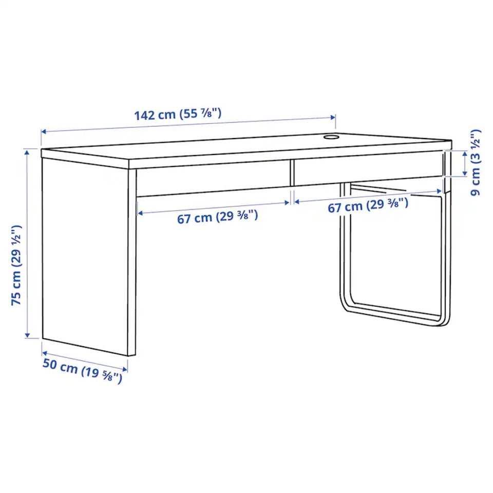 Skrivebord, Ikea