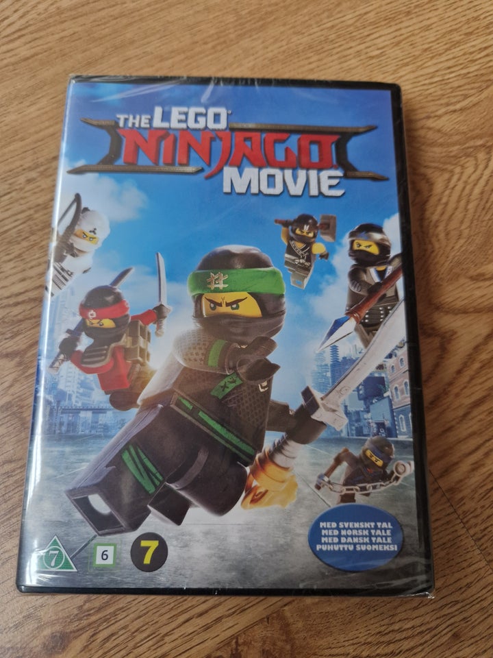 Lego Ninjago Movie, DVD, tegnefilm