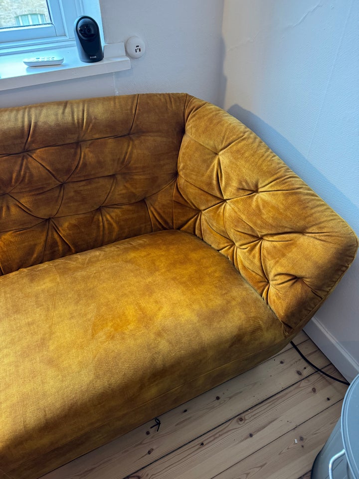 Sofa, velour, 3 pers.